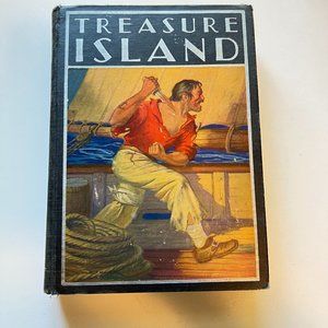 Treasure Island 1933 Edition Hardcover BY ROBERT LOUIS STEVENSON; MILO WINTER